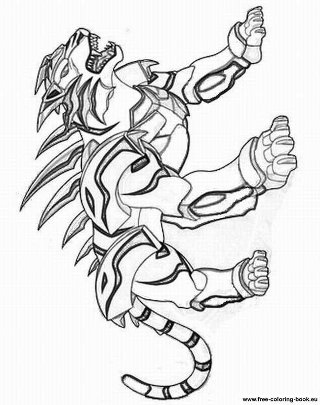 Coloring pages Bakugan Battle Brawlers - Printable Coloring Pages Online