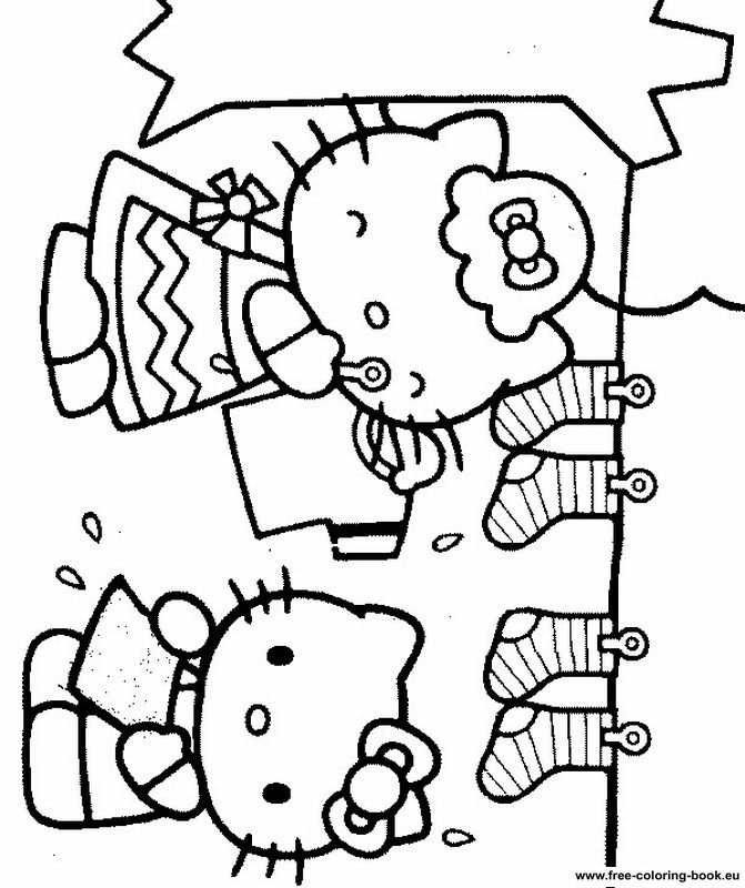 Hello Kitty Coloring Book Online : 3 - And Then, In All Sorts Of